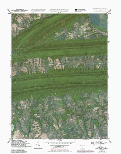 PA-WERTZVILLE: GeoChange 1951-2013 Preview 1