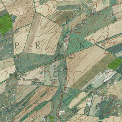 PA-PLAINFIELD: GeoChange 1951-2013 Preview 2