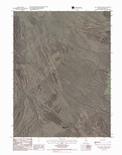 NV-HALL CREEK NORTH: GeoChange 1982-2010 Preview 1