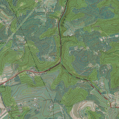 PA-LEECHBURG: GeoChange 1952-2013 Preview 2