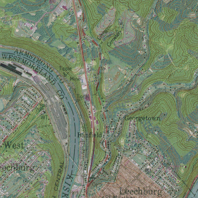 PA-LEECHBURG: GeoChange 1952-2013 Preview 3
