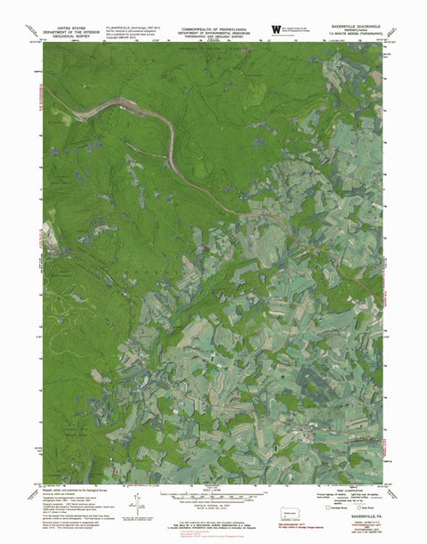 PA-BAKERSVILLE: GeoChange 1967-2013 Preview 1
