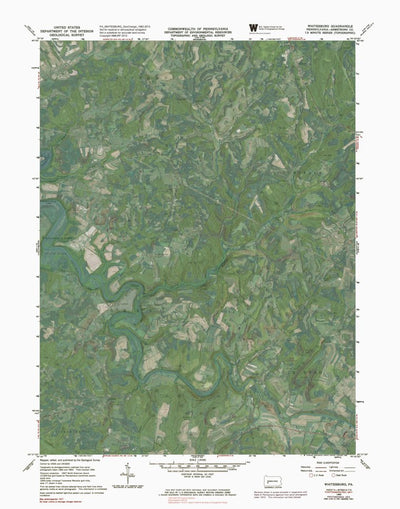 PA-WHITESBURG: GeoChange 1962-2013 Preview 1
