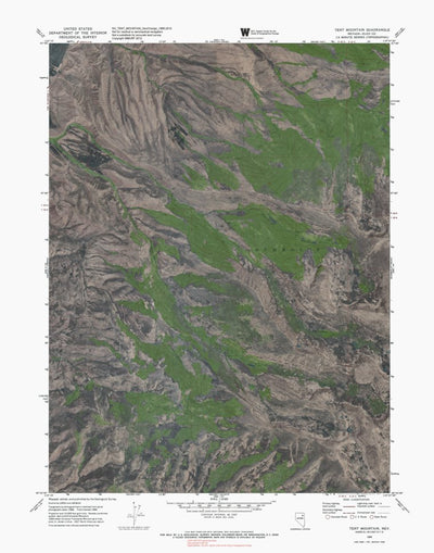 NV-TENT MOUNTAIN: GeoChange 1968-2010 Preview 1