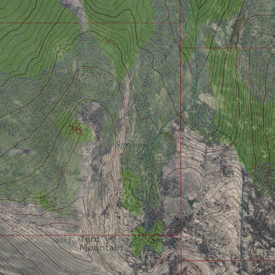 NV-TENT MOUNTAIN: GeoChange 1968-2010 Preview 3