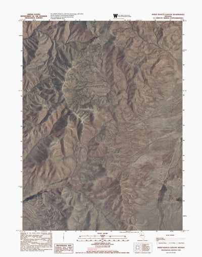 NV-SHEEP RANCH CANYON: GeoChange 1957-2010 Preview 1
