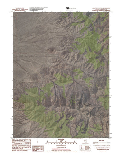 NV-GRANITE MOUNTAIN: GeoChange 1957-2010 Preview 1