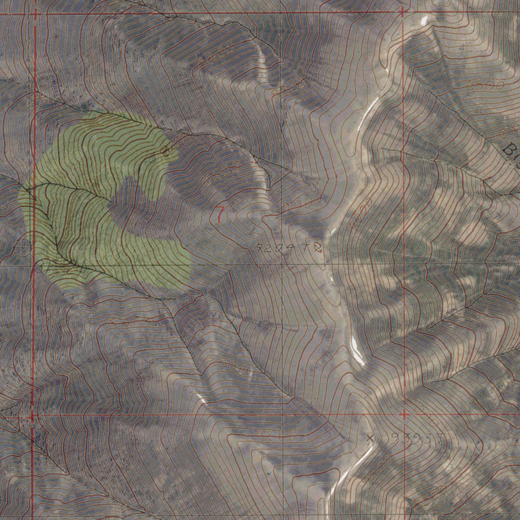 Tobin Maps NV-MOUNT TOBIN: GeoChange 1957-2010 Map by Western Michigan University ...