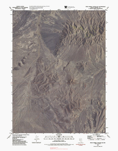 NV-DEAD HORSE CANYON NE: GeoChange 1974-2010 Preview 1