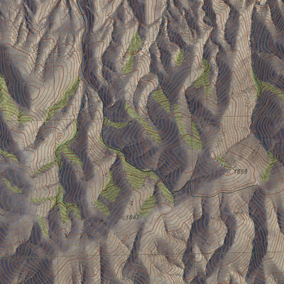 NV-DEAD HORSE CANYON NE: GeoChange 1974-2010 Preview 3