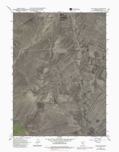 NV-PILOT PEAK NW: GeoChange 1966-2010 Preview 1