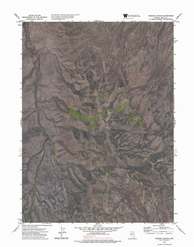 NV-OREGON CANYON: GeoChange 1972-2010 Preview 1