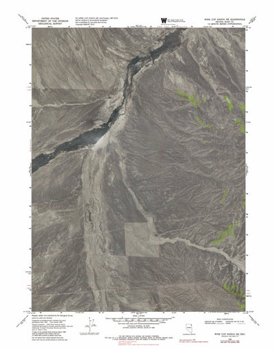 NV-WINE CUP RANCH NE: GeoChange 1967-2010 Preview 1