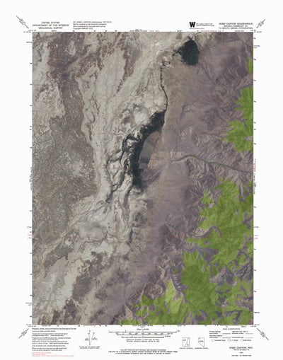 NV-HOBO CANYON: GeoChange 1971-2010 Preview 1