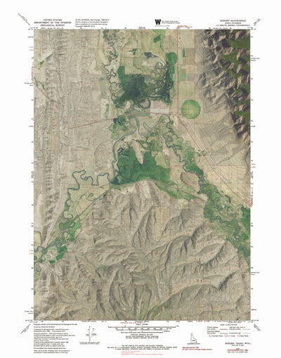 ID-WY-BORDER: GeoChange 1969-2013 Preview 1