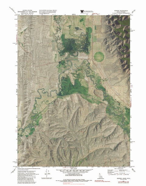 ID-WY-BORDER: GeoChange 1969-2013 Preview 1