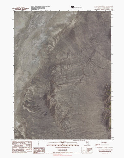 NV-SALT WATER SPRING: GeoChange 1961-2010 Preview 1