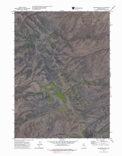 NV-SNOWSTORM MOUNTAIN: GeoChange 1972-2010 Preview 1