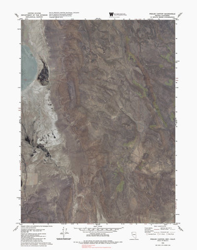 NV-CA-PEGLEG CANYON: GeoChange 1972-2010 Preview 1