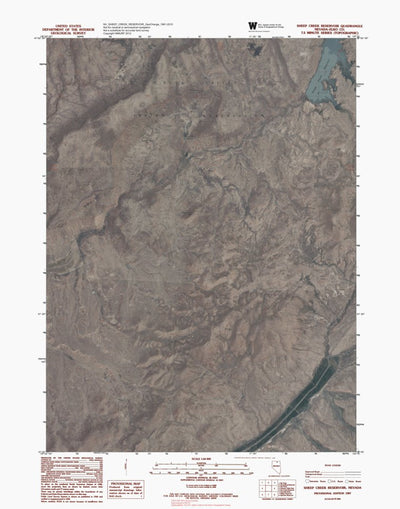 NV-SHEEP CREEK RESERVOIR: GeoChange 1961-2010 Preview 1