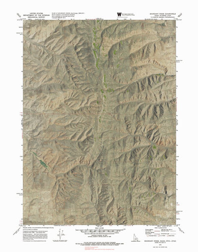 ID-WY-UT-BOUNDARY RIDGE: GeoChange 1969-2013 Preview 1