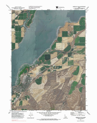 ID-AMERICAN FALLS: GeoChange 1969-2013 Preview 1