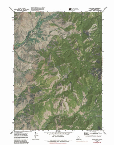 ID-MINK CREEK: GeoChange 1968-2013 Preview 1