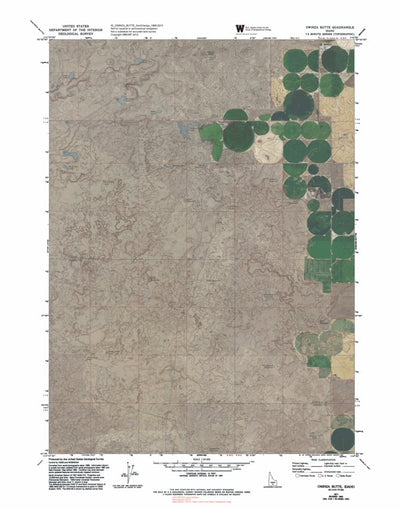 ID-OWINZA BUTTE: GeoChange 1969-2013 Preview 1