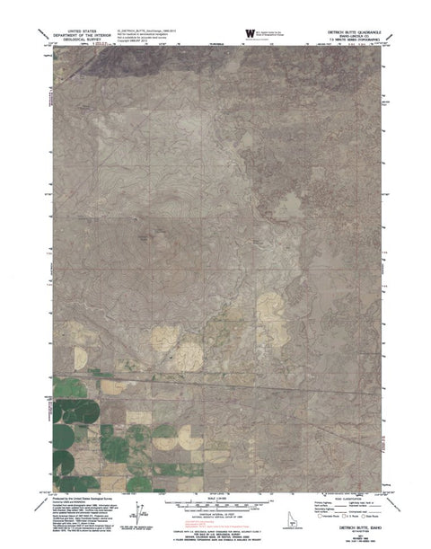 ID-DIETRICH BUTTE: GeoChange 1969-2013 Preview 1