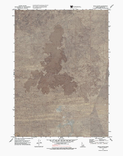 ID-SHALE BUTTE: GeoChange 1971-2013 Preview 1
