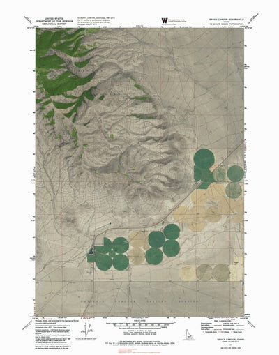 ID-SNAKY CANYON: GeoChange 1967-2013 Preview 1