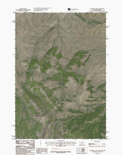 MT-ID-DEADMAN LAKE: GeoChange 1981-2013 Preview 1