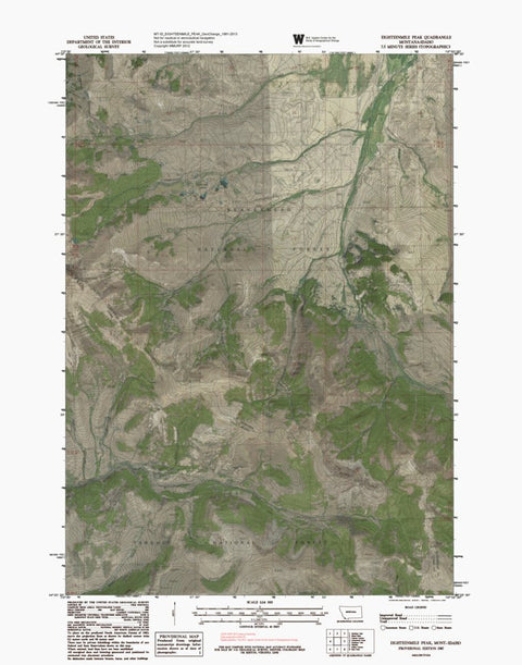 MT-ID-EIGHTEENMILE PEAK: GeoChange 1981-2013 Preview 1