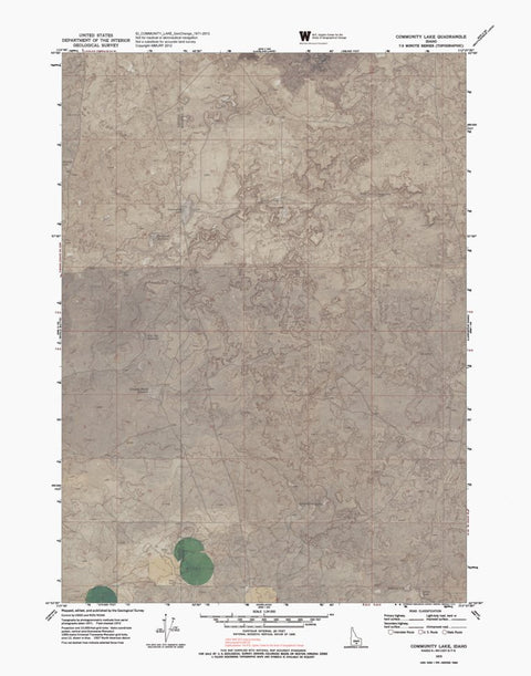 ID-COMMUNITY LAKE: GeoChange 1971-2013 Preview 1