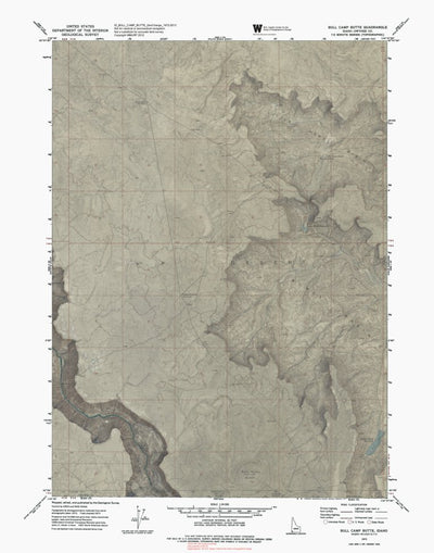 ID-BULL CAMP BUTTE: GeoChange 1972-2013 Preview 1
