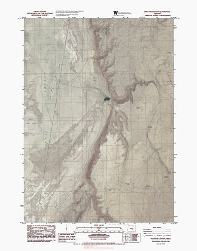 OR-VENATOR CANYON: GeoChange 1980-2012 Preview 1