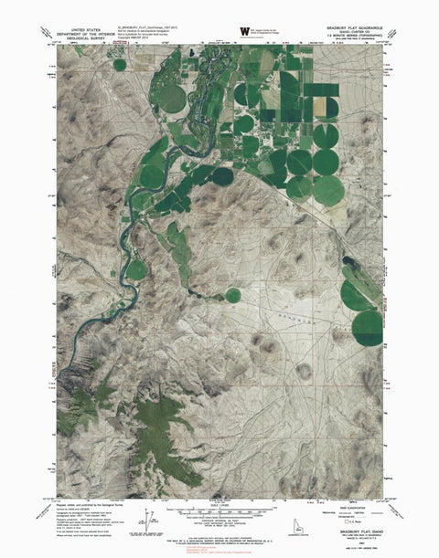 ID-BRADBURY FLAT: GeoChange 1957-2013 Preview 1