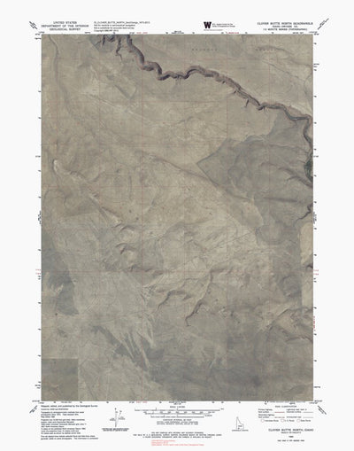 ID-CLOVER BUTTE NORTH: GeoChange 1973-2013 Preview 1