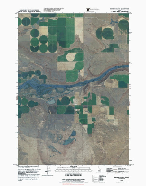 ID-BRUNEAU DUNES: GeoChange 1946-2013 Preview 1