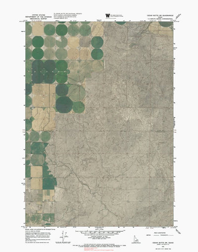 ID-CEDAR BUTTE SW: GeoChange 1959-2013 Preview 1
