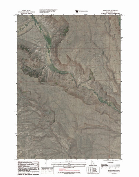 ID-ROCKY CREEK: GeoChange 1981-2013 Preview 1