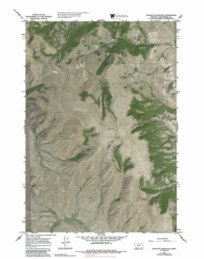 MT-GRAPHITE MOUNTAIN: GeoChange 1964-2013 Preview 1