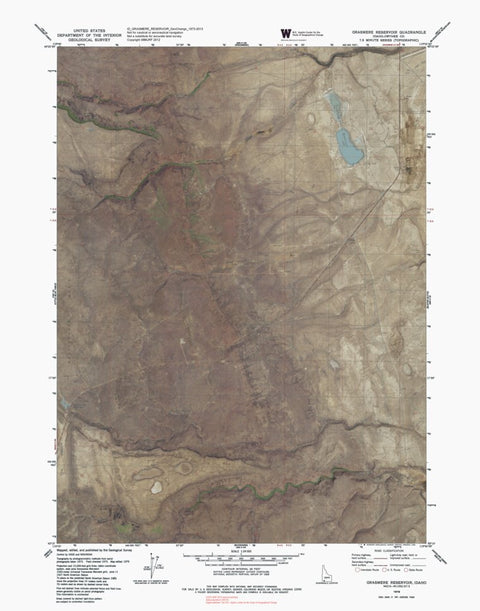 ID-GRASMERE RESERVOIR: GeoChange 1973-2013 Preview 1