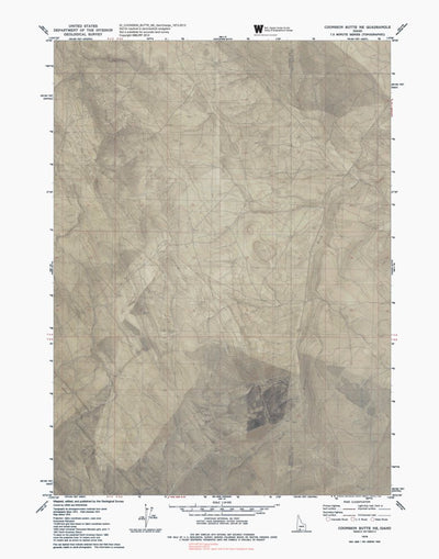 ID-COONSKIN BUTTE NE: GeoChange 1973-2013 Preview 1