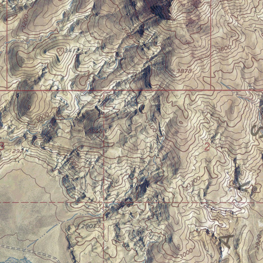 OR-DIAMOND BUTTE: GeoChange 1966-2012 Map by Western Michigan ...