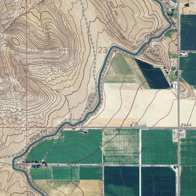 OR-MITCHELL BUTTE: GeoChange 1966-2012 Preview 2
