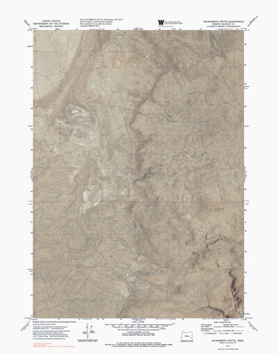 OR-SACRAMENTO BUTTE: GeoChange 1971-2012 Preview 1