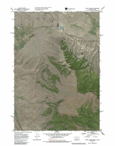 MT-ID-CORRAL CREEK: GeoChange 1967-2013 Preview 1