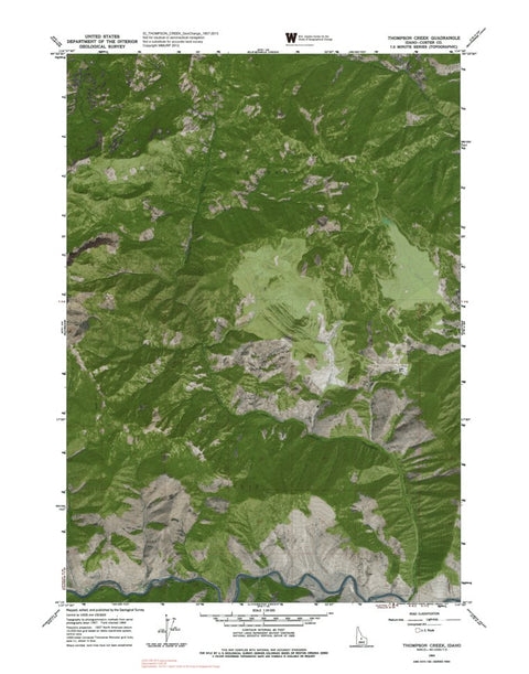 ID-THOMPSON CREEK: GeoChange 1957-2013 Preview 1