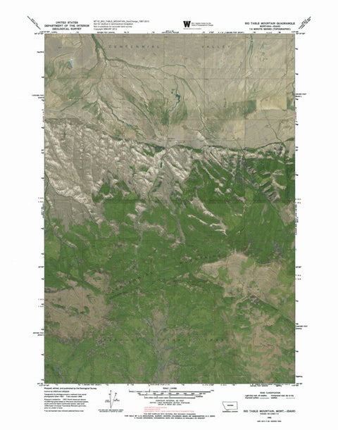 MT-ID-BIG TABLE MOUNTAIN: GeoChange 1967-2013 Preview 1